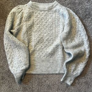 Jessica Simpson Textured Gray Sweater